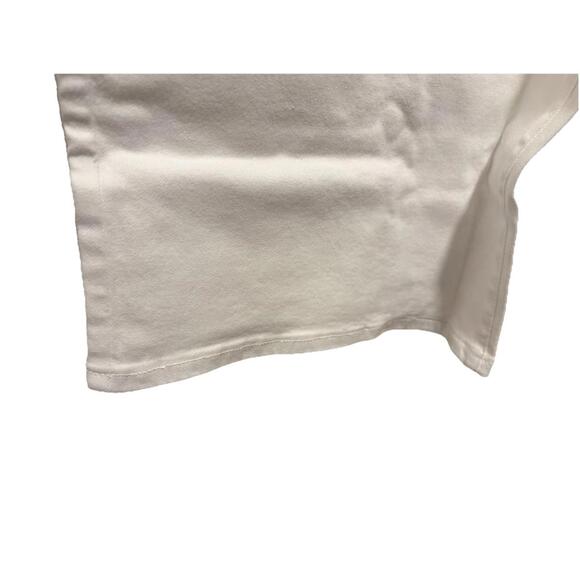 New NYDJ Wide Leg Denim Pedal Pusher Capri Pants Jeans Optic White Size 26W NWT - Picture 9 of 9